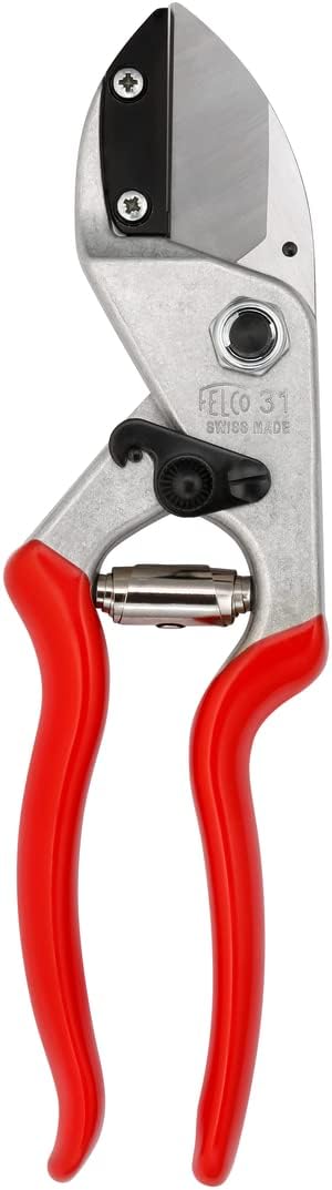 FELCO F-2 068780 Classic Manual Hand Pruner, F 2, Red