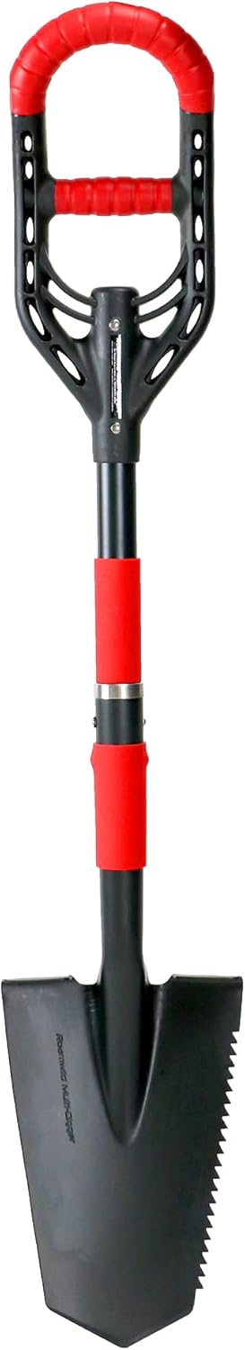 Roamwild Multi-Digger Garden Edger – Reinforced Fibreglass Light Weight Gardening Edging Tool with Edge Clearing Extra Wide Footplates & Unique Dual AIR Light Grip Technology & Root Saw Stump Cutter.