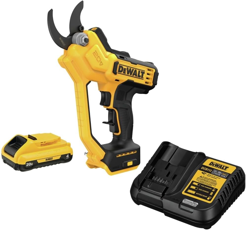 DEWALT 20V MAX Pruning Shears Garden Tool, Cordless, Bare Tool Only (DCPR320B)