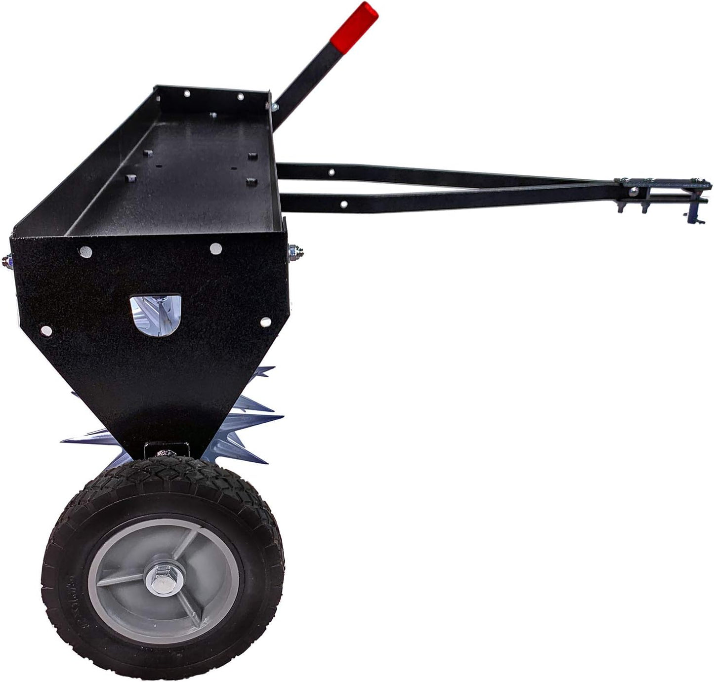 Brinly SAT2-40BH-P Tow Behind Spike Aerator with Transport Wheels, 40"