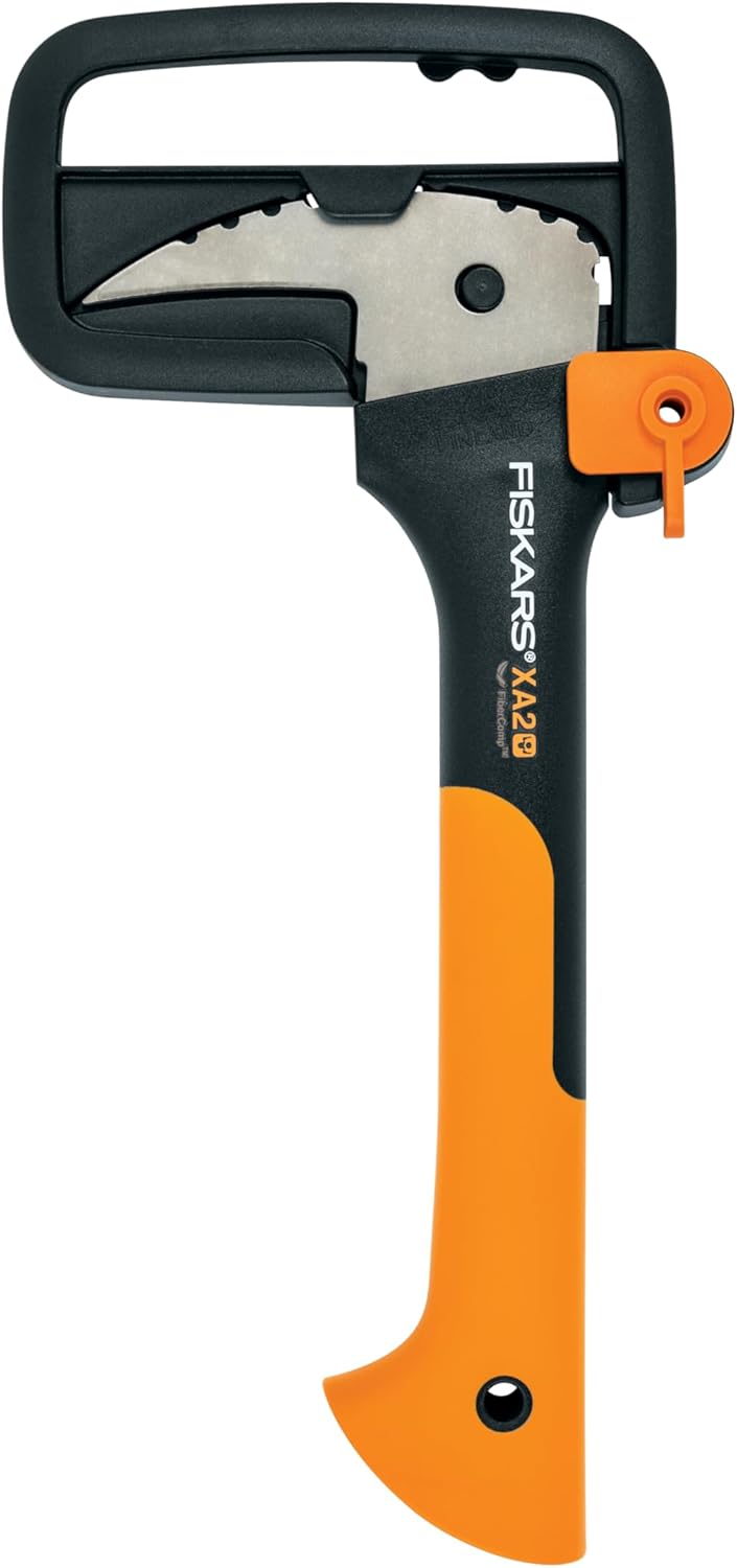 Fiskars 28" Hookaroon Saves Your Back - Lift, Drag, & Load Heavy Rounds of Firewood and Split Wood - Sharp and Lightweight Pick Tool for Logs - Pickaroon Logging Tool - Forestry Tools