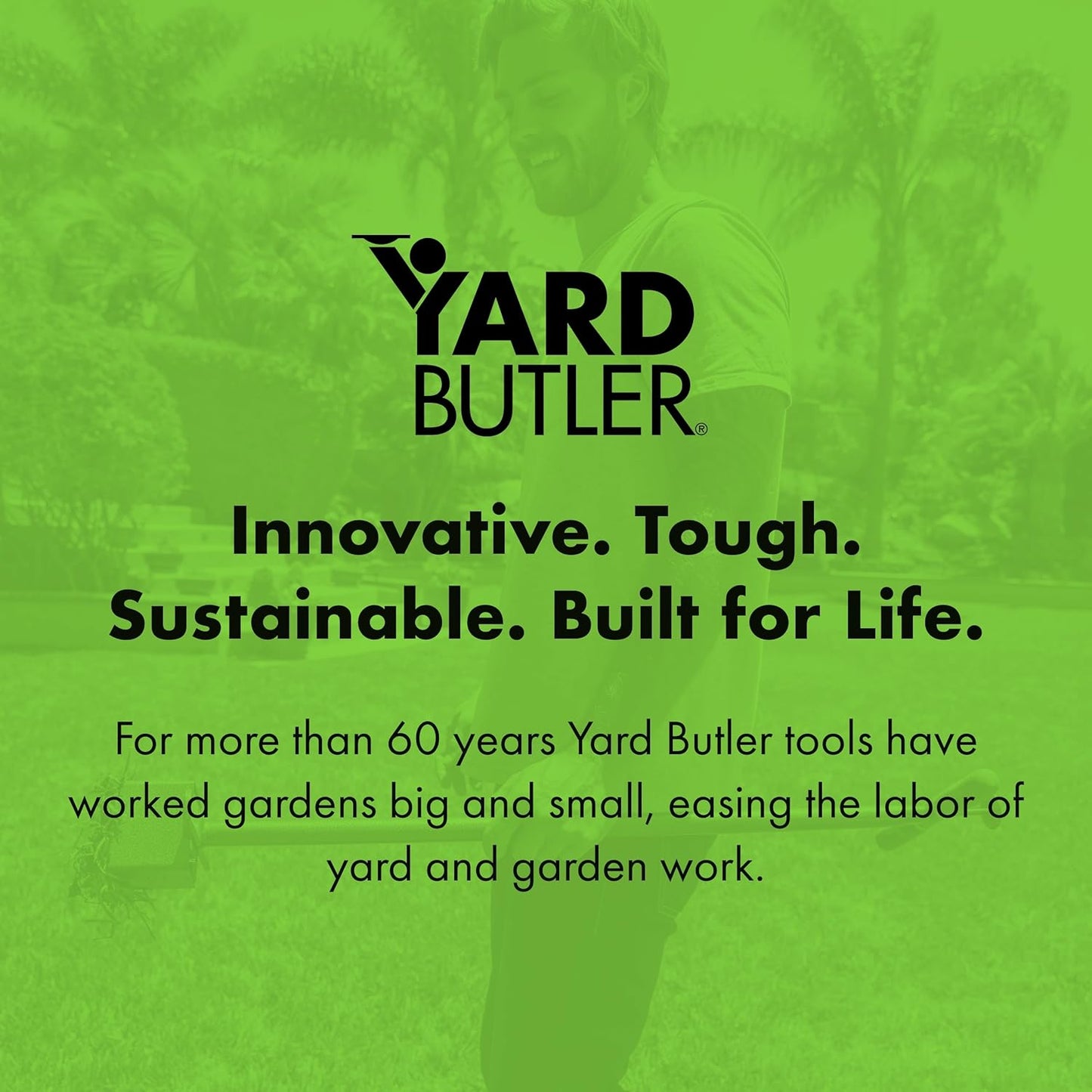 Yard Butler Sod Plugger turf cutter and grass plug tool for zoysia, St. Augustine, fescue, or centipede grass transplanting & repair - ISP-33