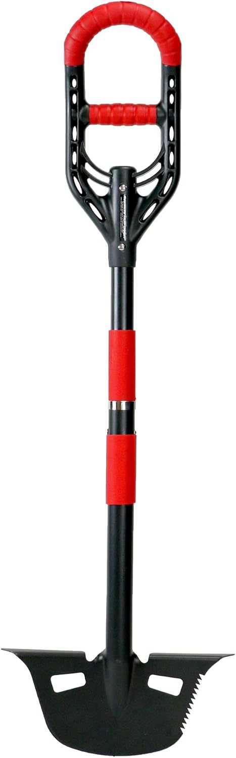 Roamwild Multi-Digger Garden Edger – Reinforced Fibreglass Light Weight Gardening Edging Tool with Edge Clearing Extra Wide Footplates & Unique Dual AIR Light Grip Technology & Root Saw Stump Cutter.