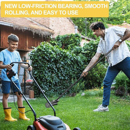 18-inch Lawn Aerator, Rolling Aerator Lawn Tool, Heavy Duty Lawn Aerator Tool, Grass Aerator & Garden Tools for Aeration & Soil Health